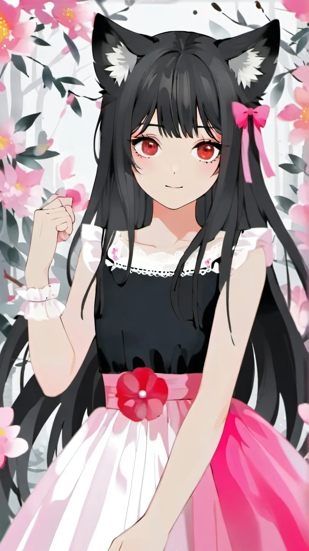 ai character: wolf coreygirl background