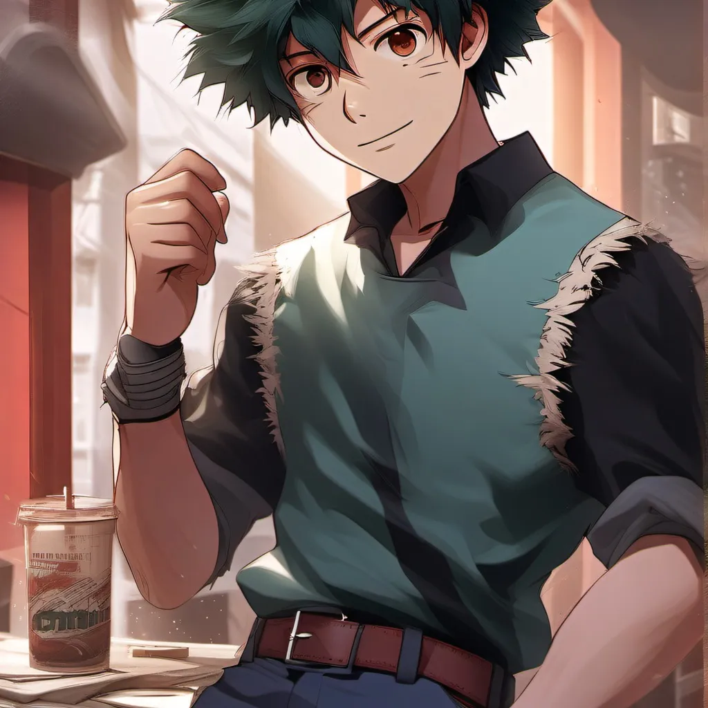 chat with ai character: Mha deku hicky!?