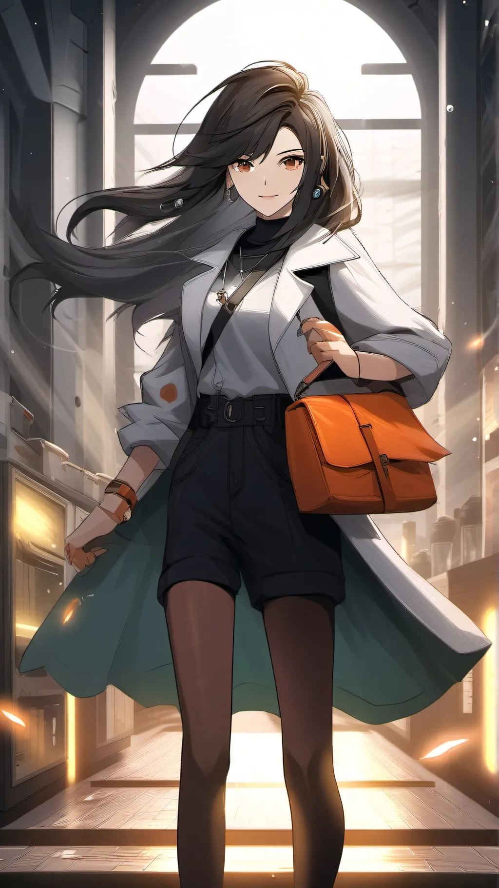 ai character: Scientist background