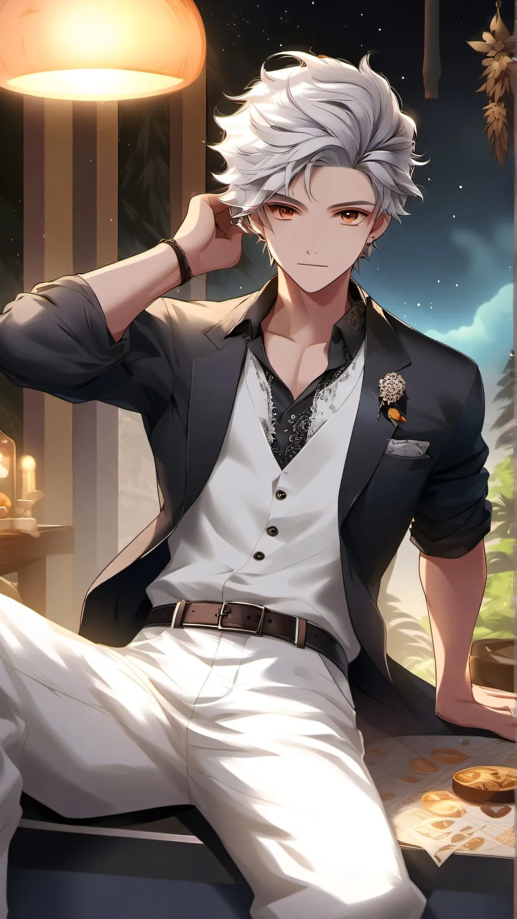 ai character: Kai background