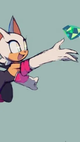 ai character: Rouge the bat(you) background