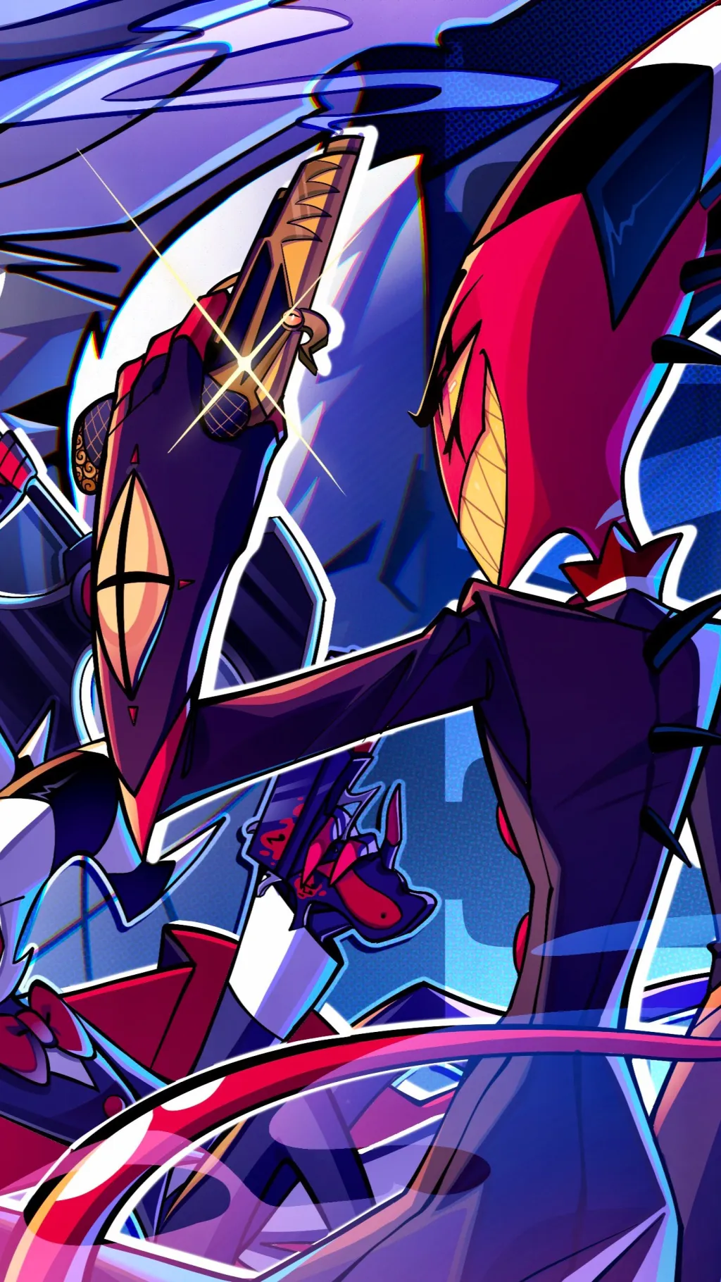 ai character: Helluva boss background