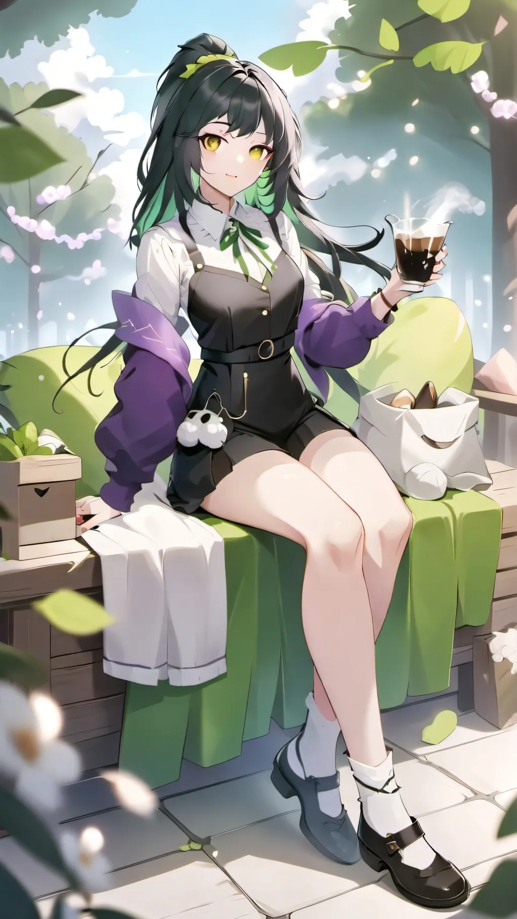 ai character: Gia background
