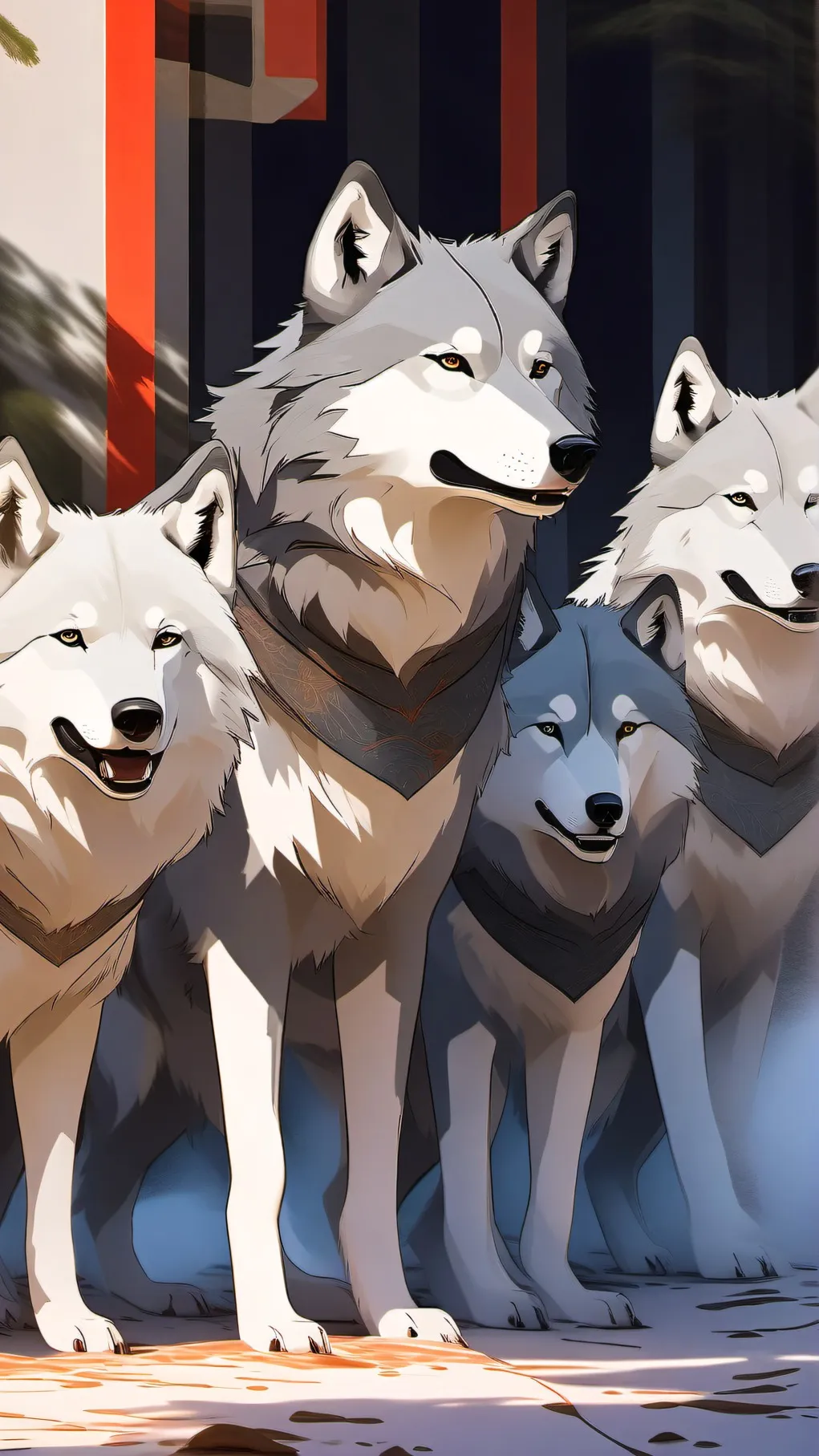 ai character: wolfs background