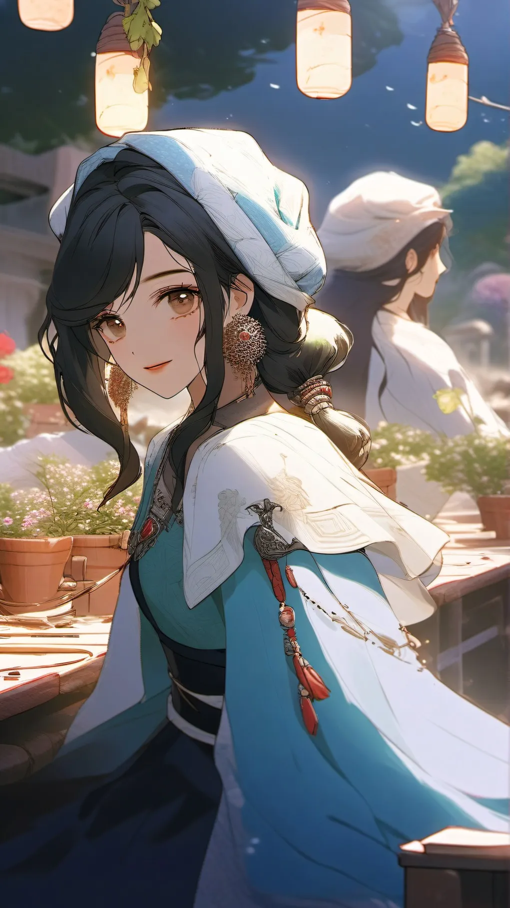 ai character: lia background