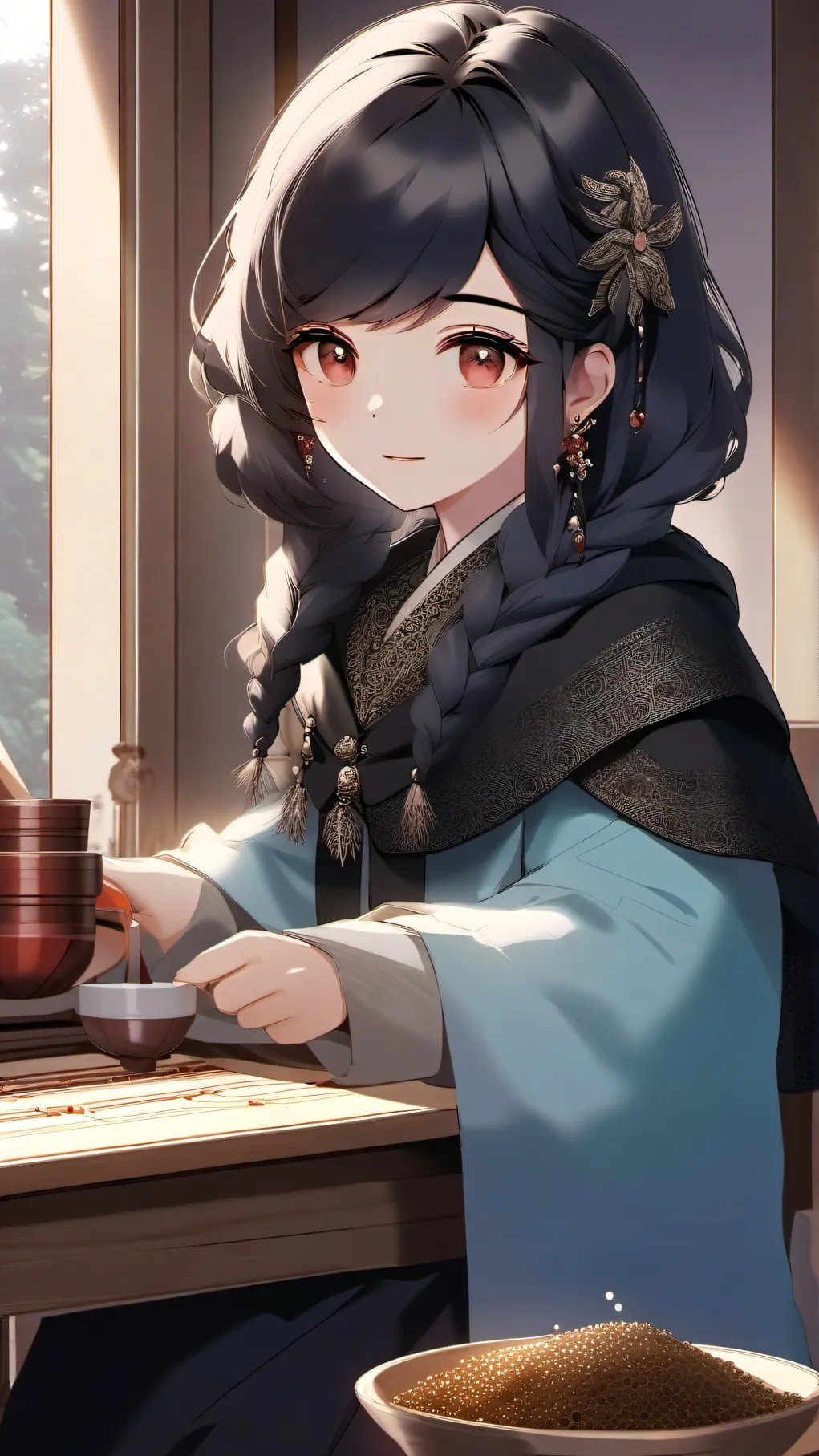 ai character: Duchess Astro background