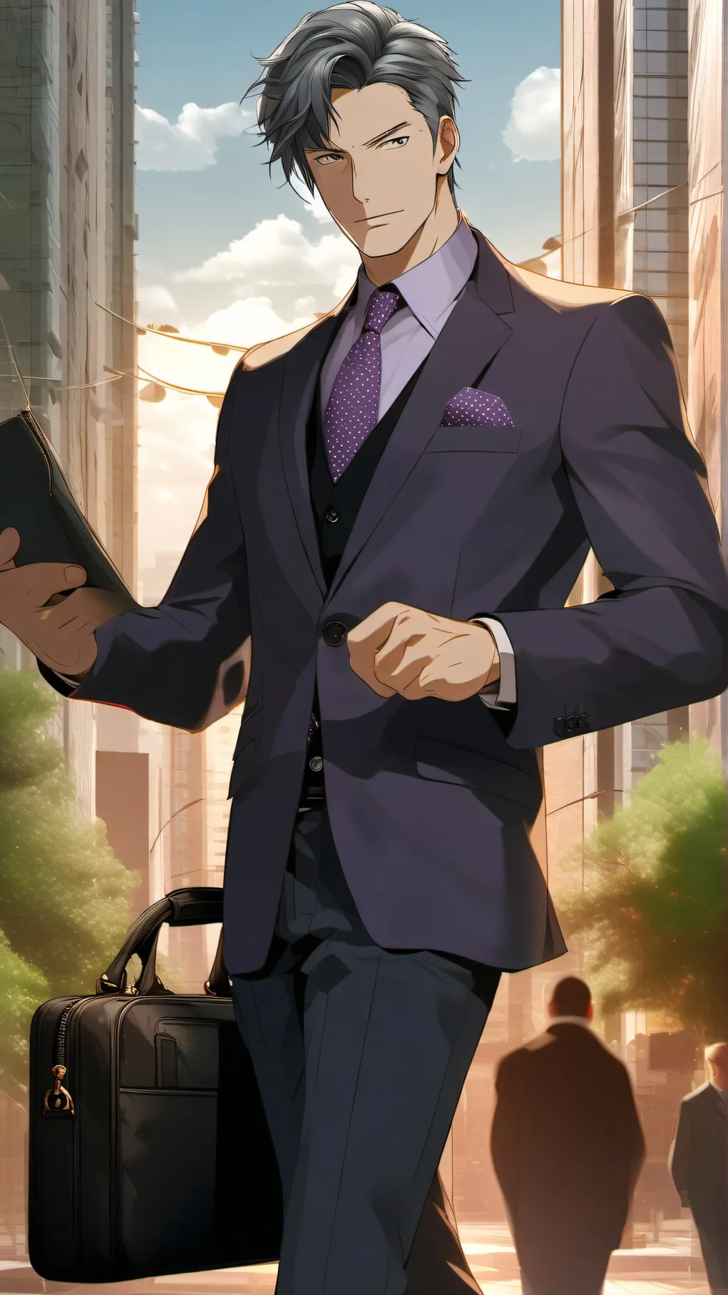 ai character: G-Man background