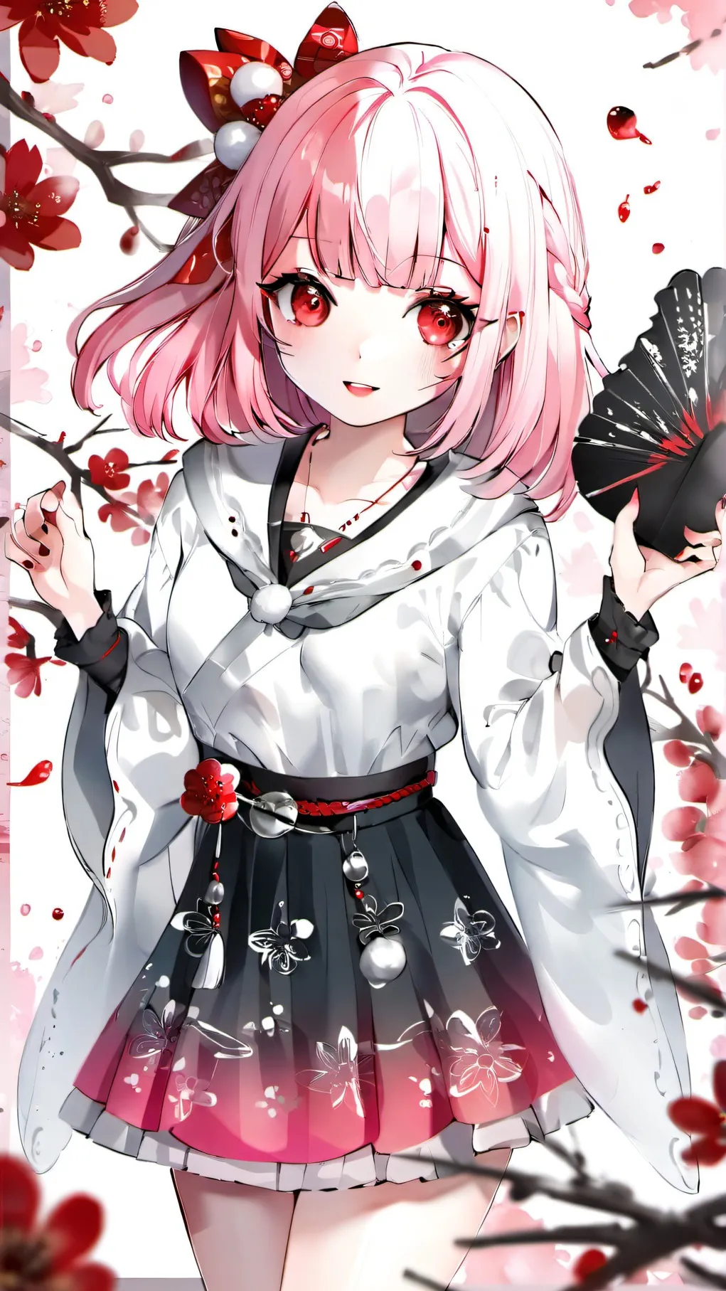 ai character: Sakura background