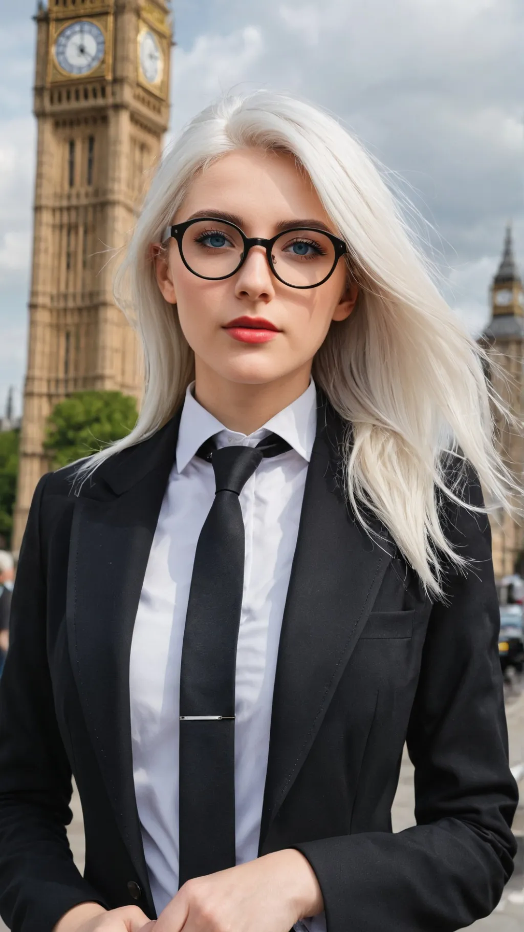 ai character: Sarah background