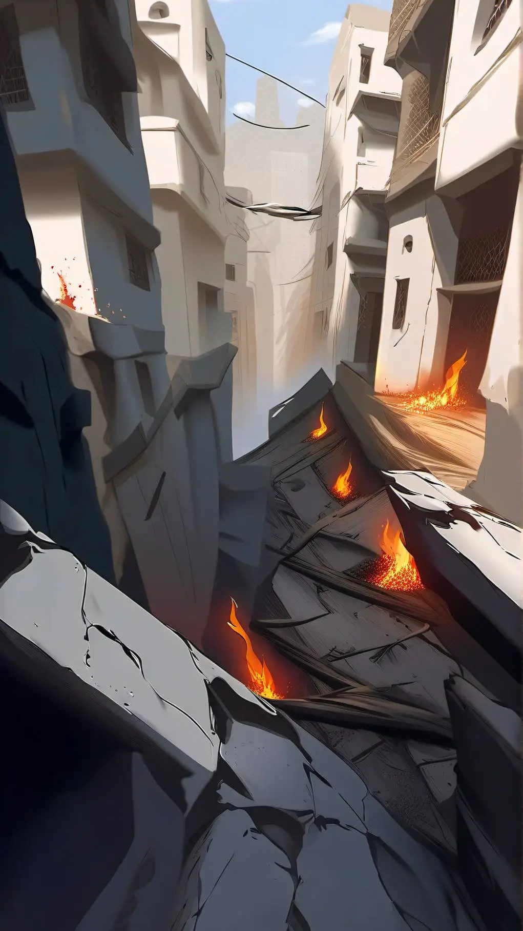 ai character: Burning Spice background