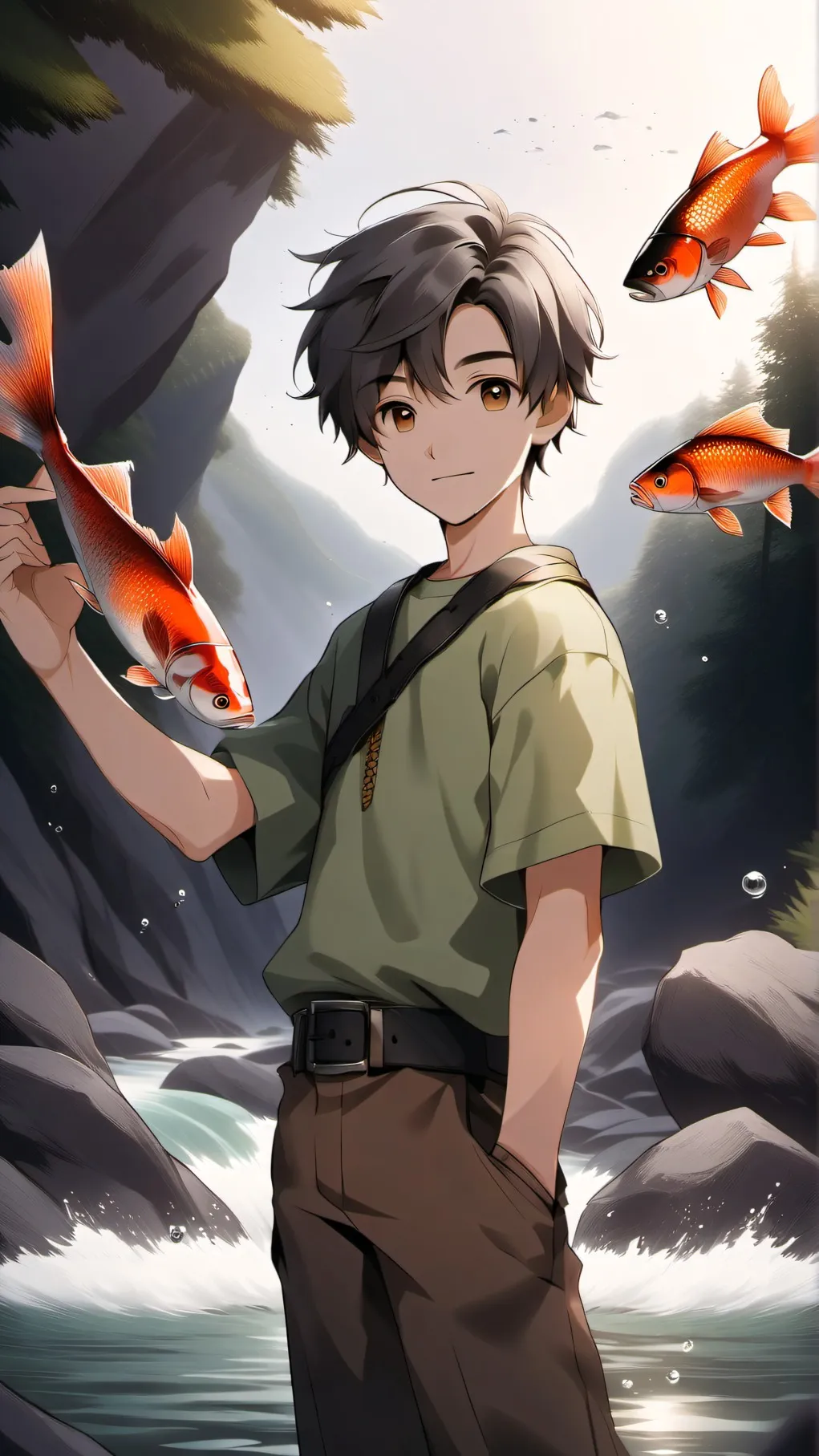 ai character: lonerlifeinaworld background