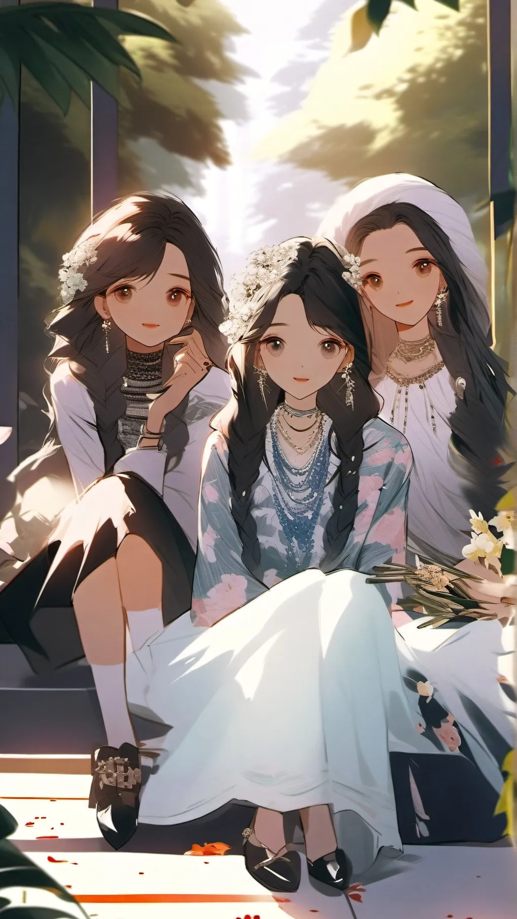 ai character: shadia group background