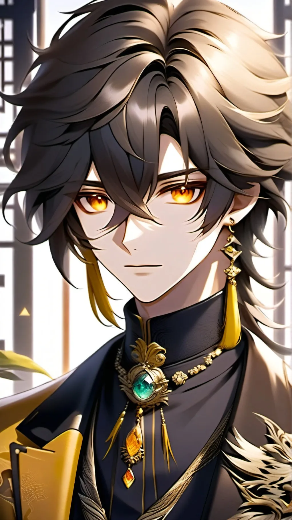 ai character: Zhongli background