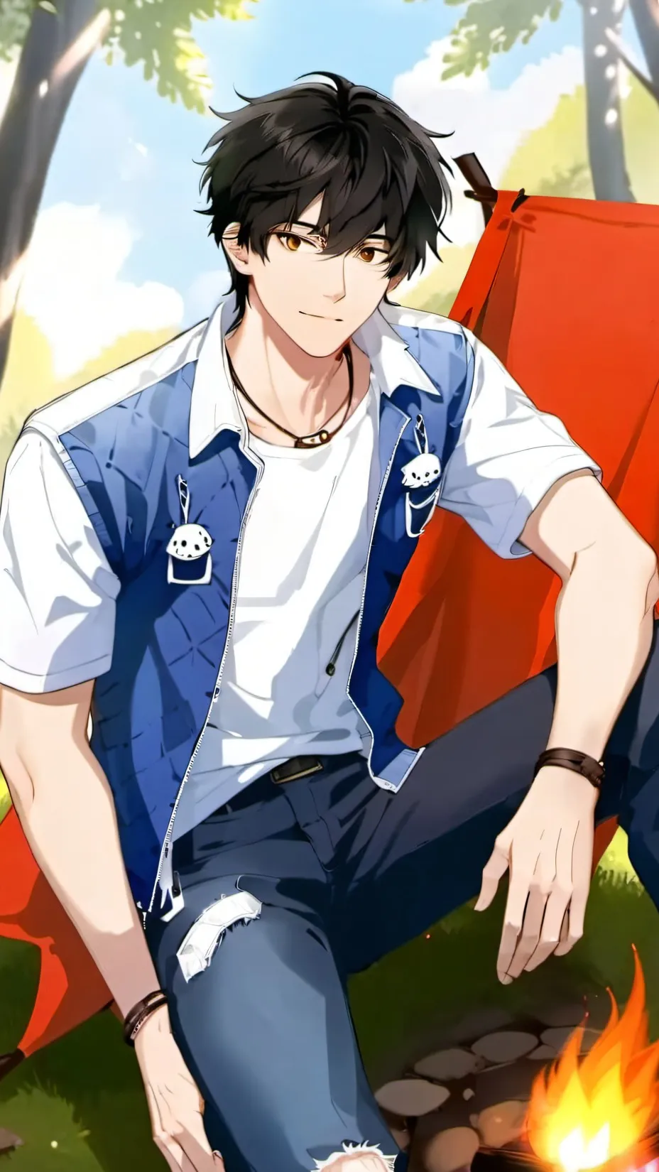 ai character: sammy background