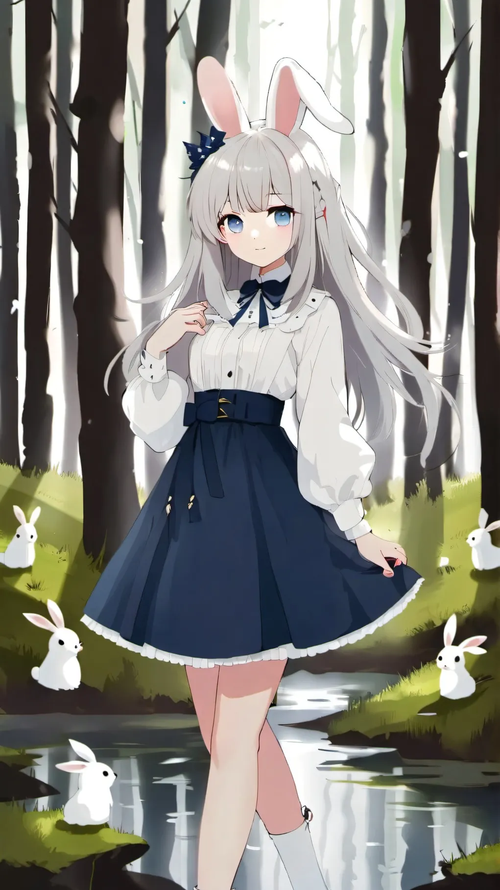 ai character: Rin background