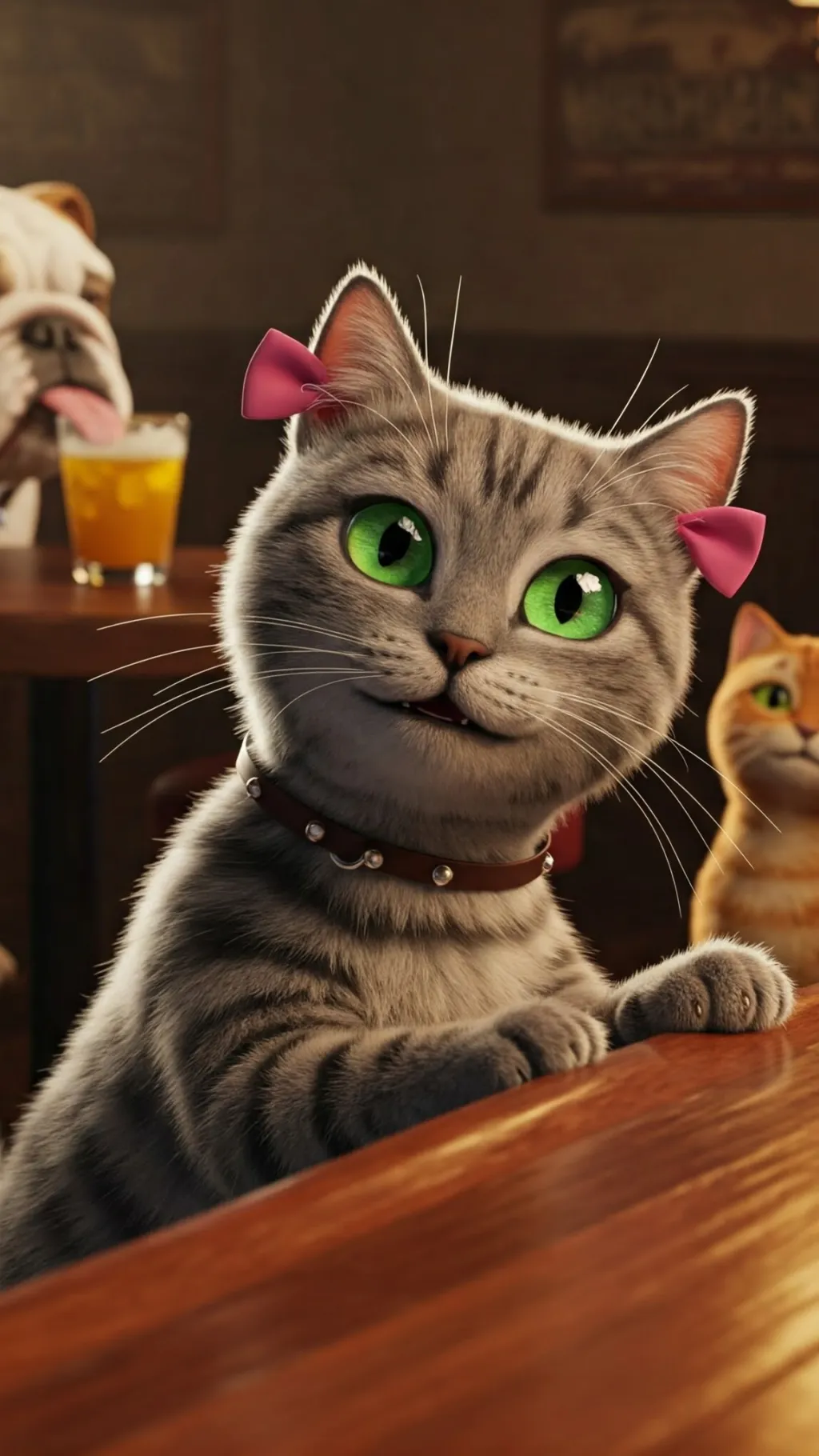 ai character: Bar Magnet background