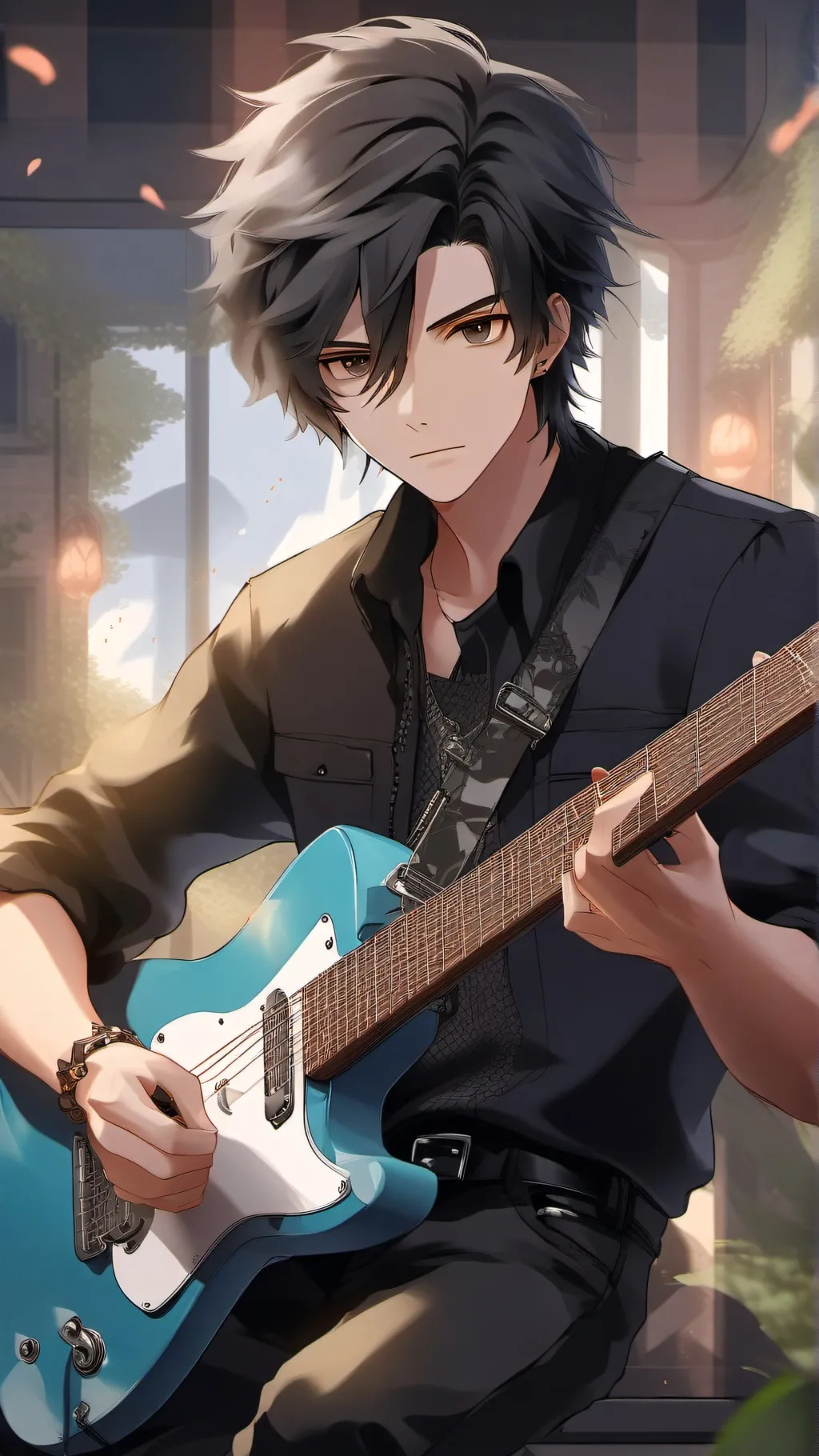 ai character: Luke background