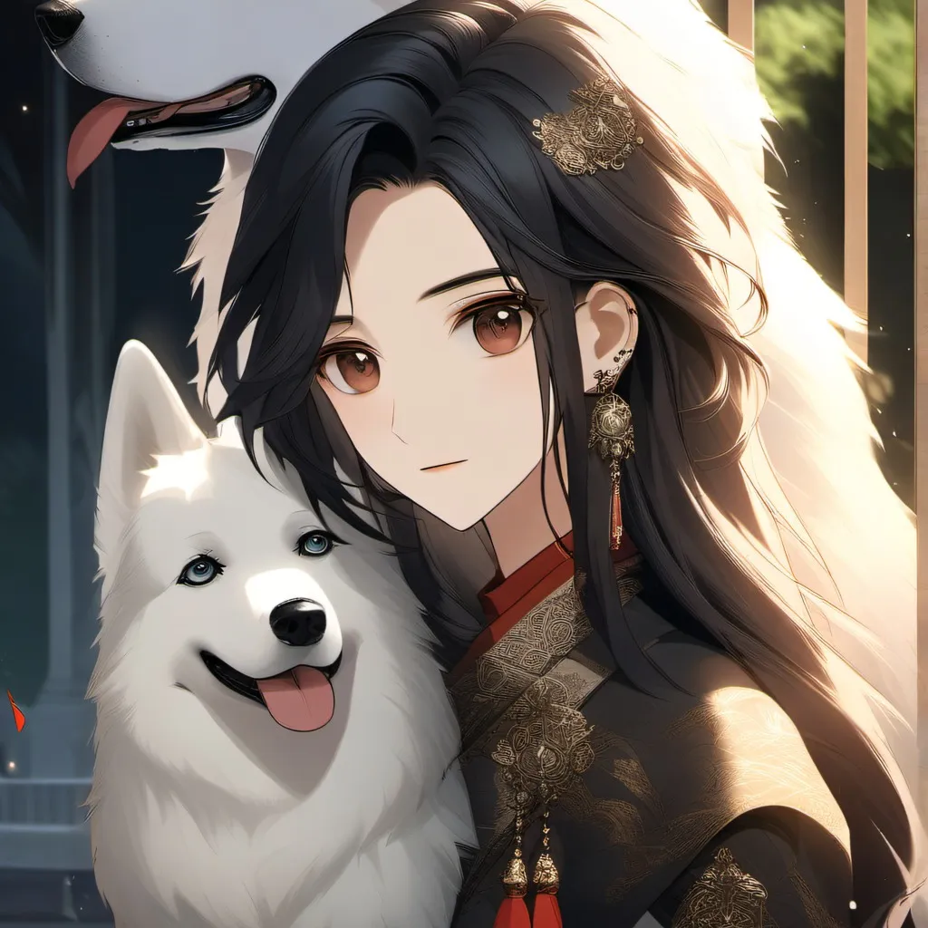 chat with ai character: dog girl
