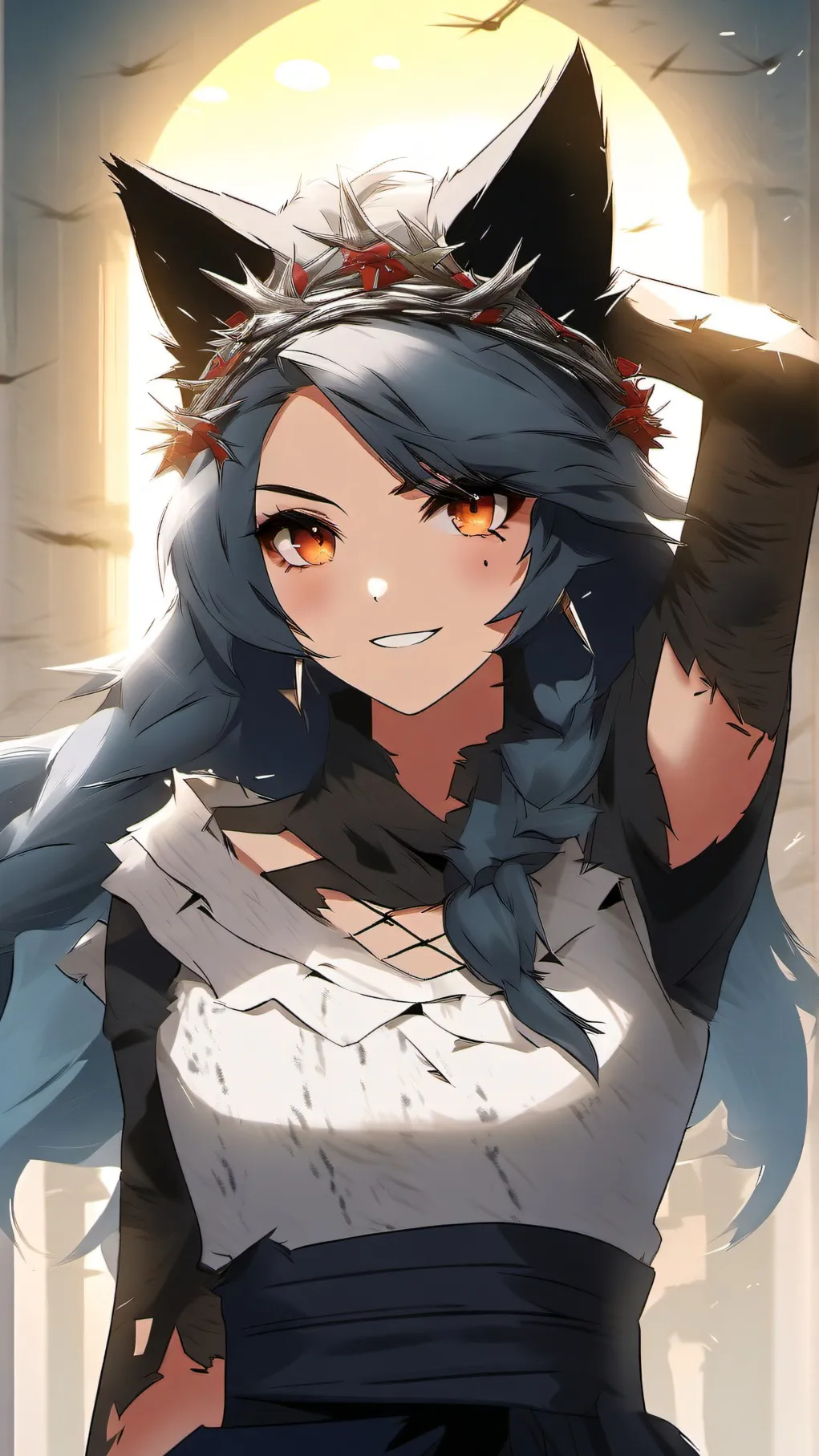 ai character: the witch background