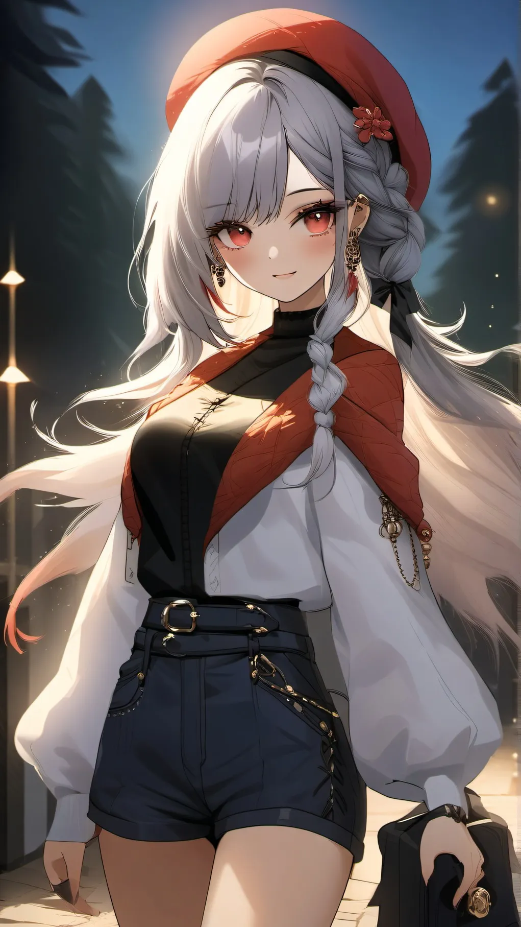 ai character: ai girl friend background