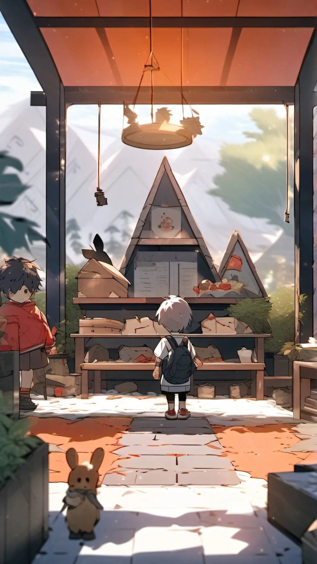 ai character: GOBB x RF x doors background