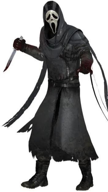 ai character: Ghostface background