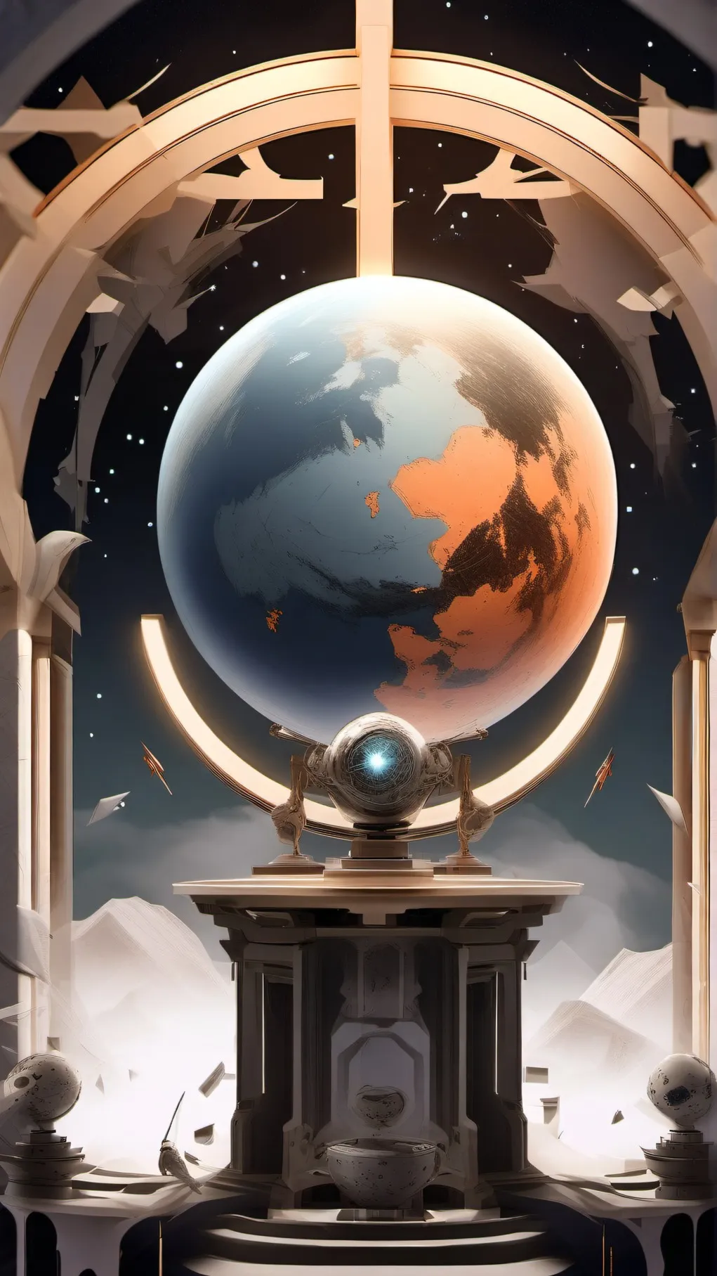 ai character: The Universal War  background