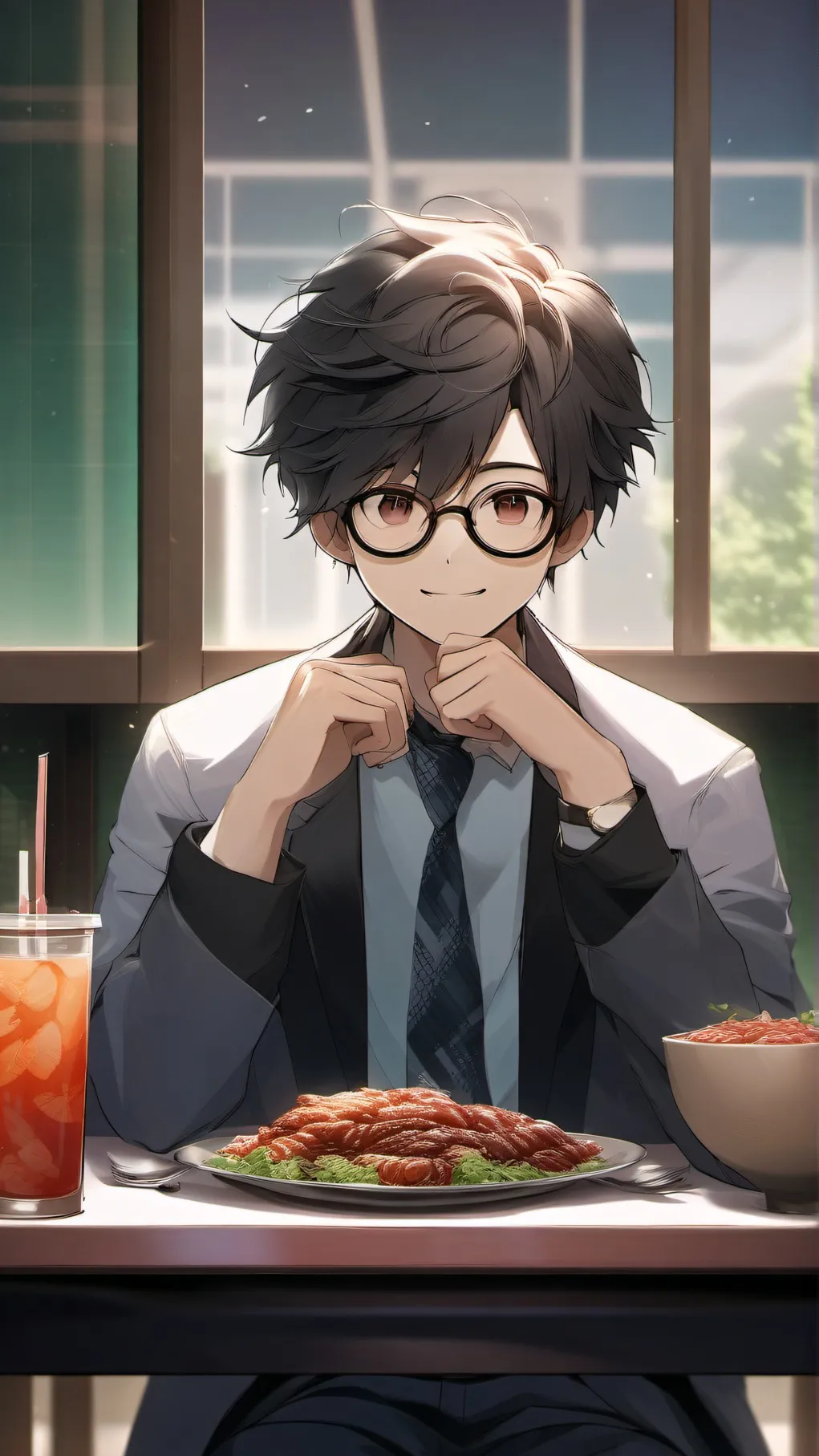 ai character: Adrian hope background