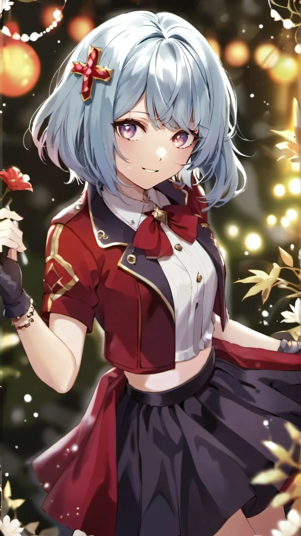 ai character: Lucía background