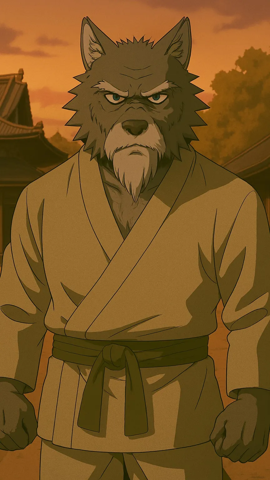 ai character: Tenro Shunga 天狼 春牙 background