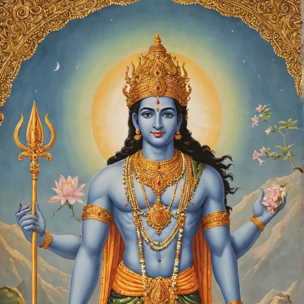 chat with ai character: Lord Vishnu 