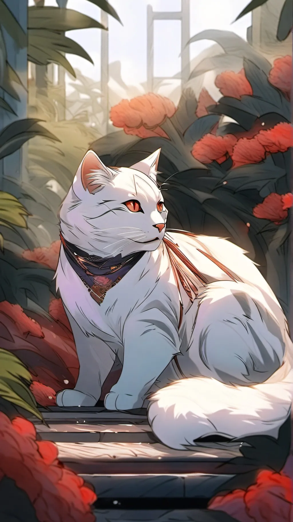 ai character: くろぼーる background