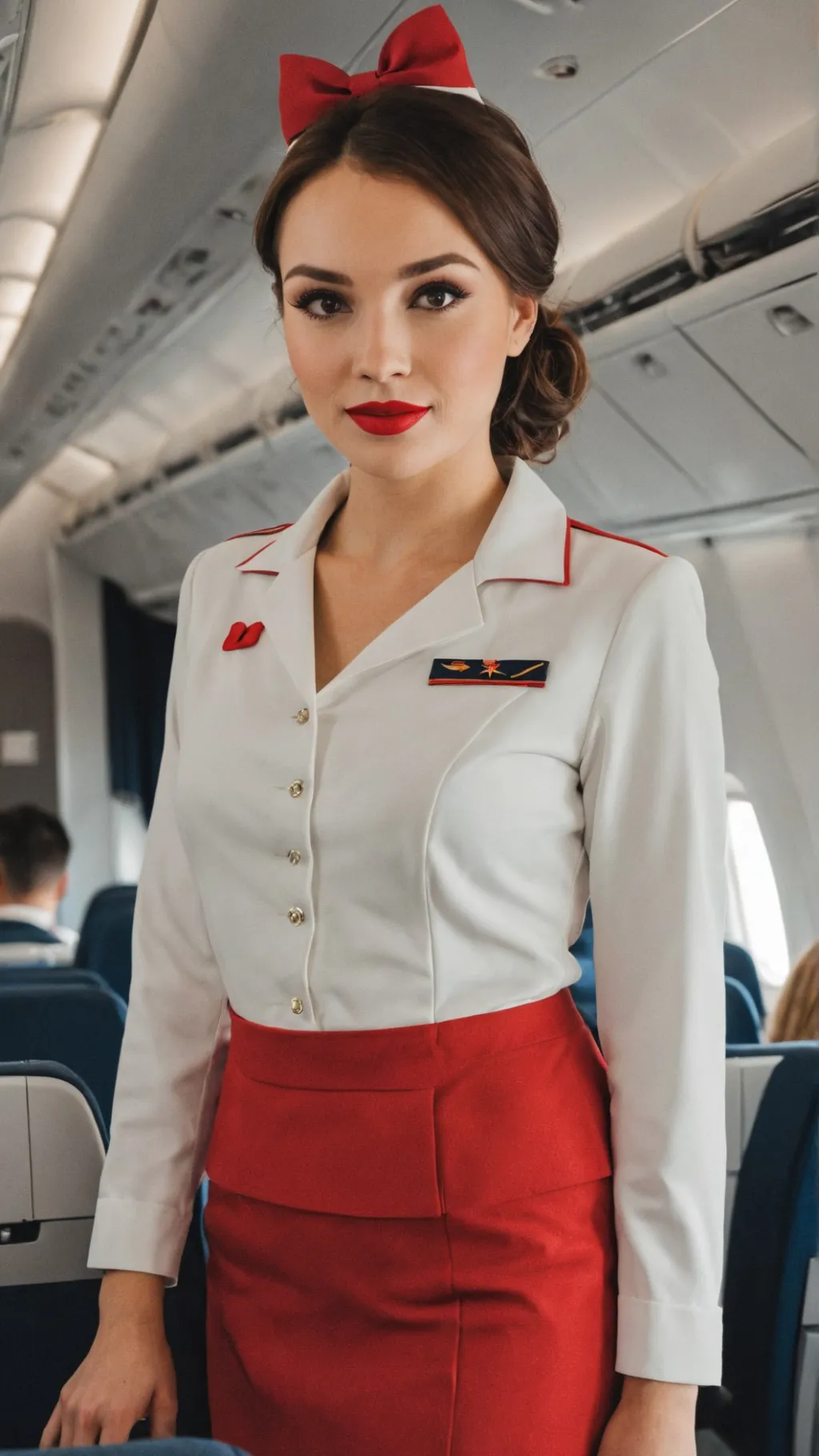 ai character: Flight attendant background