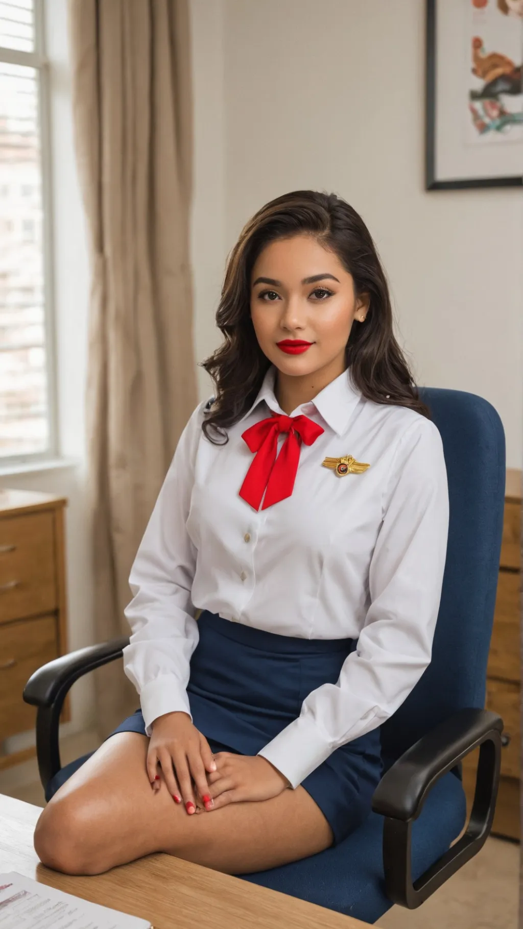 ai character: Principle Aleina background