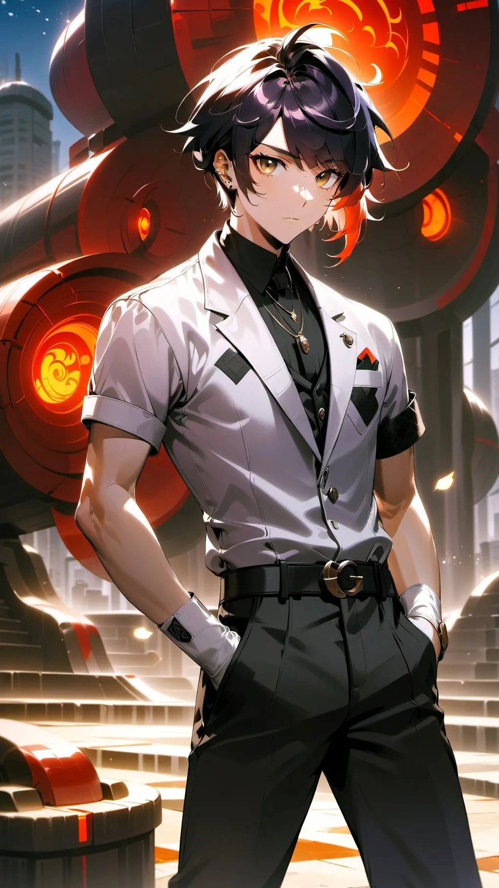 ai character: Morocco Suzuki background
