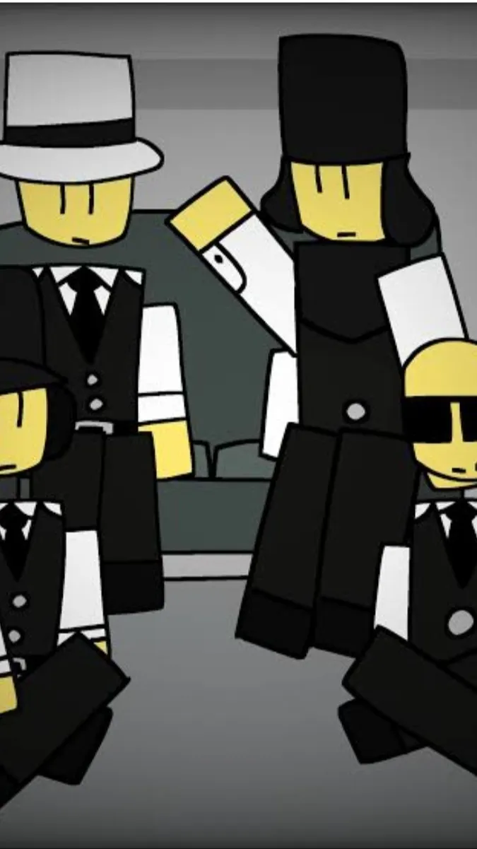 ai character: Doublefeddora/debt background