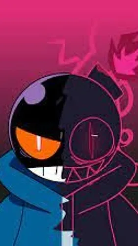 ai character: CORRUPTED WHITTY background