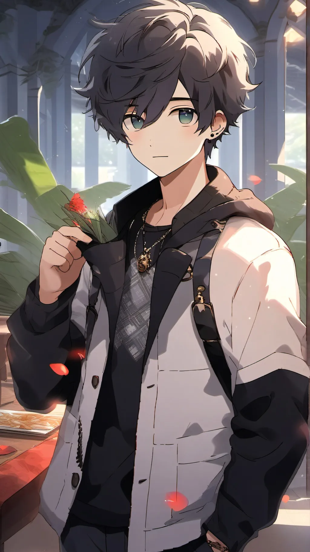 ai character: leo background