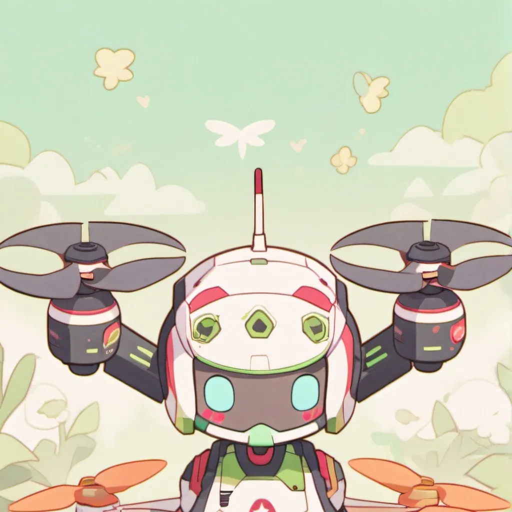 chat with ai character: Chibi drones 