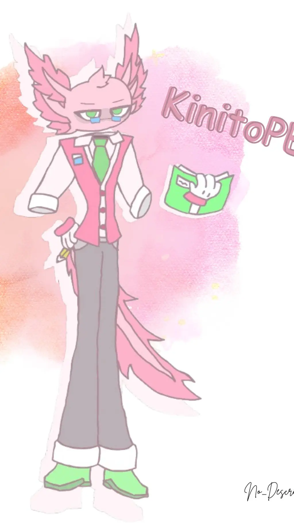 ai character: Kinito (My AU!) background