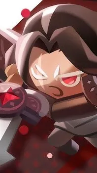 ai character: Dark Choco Cookie background