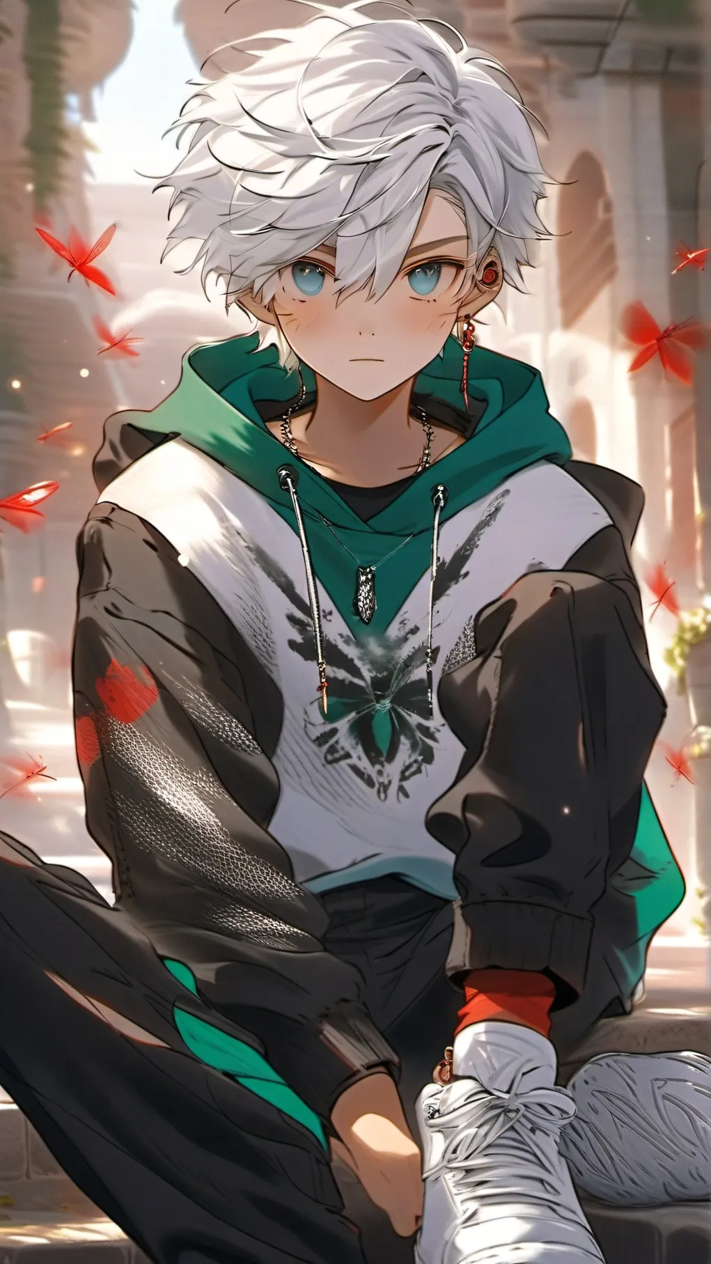 ai character: Max background