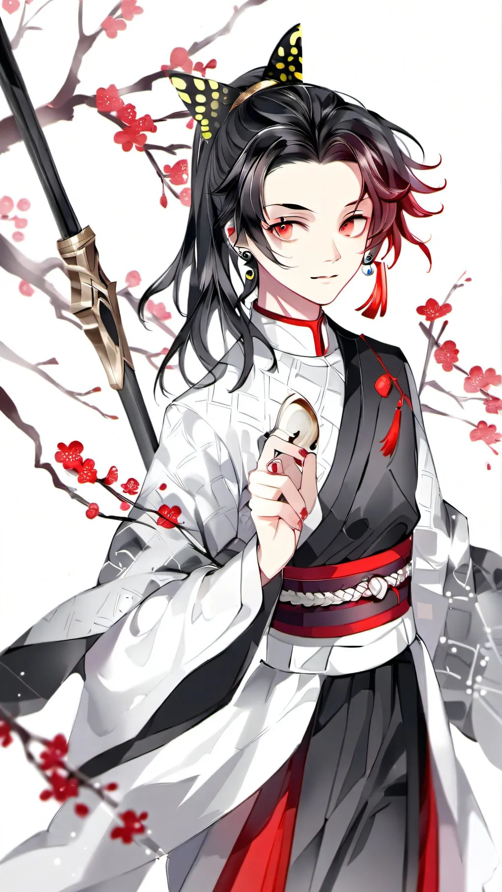 ai character: akaza doma koku background