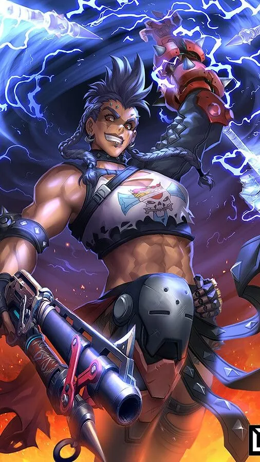 ai character: Junker Queen (Dez) background
