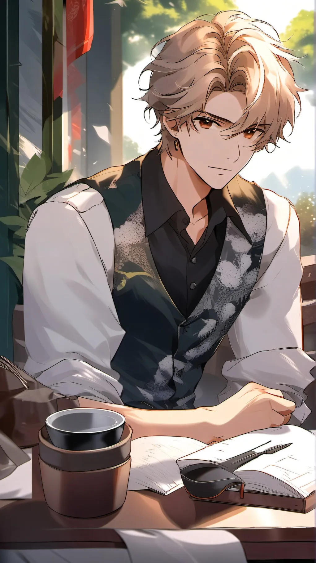ai character: nick background