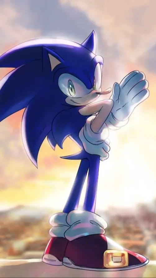 ai character: Sonic background