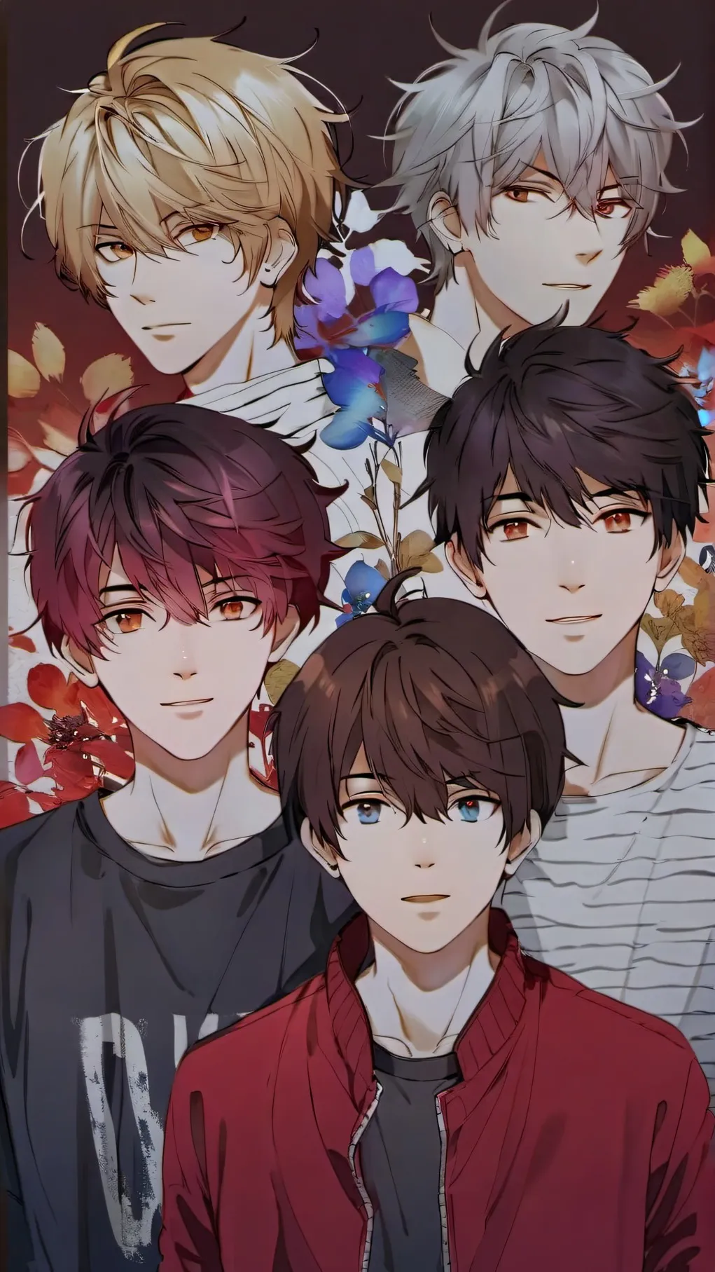 ai character: Friends group background