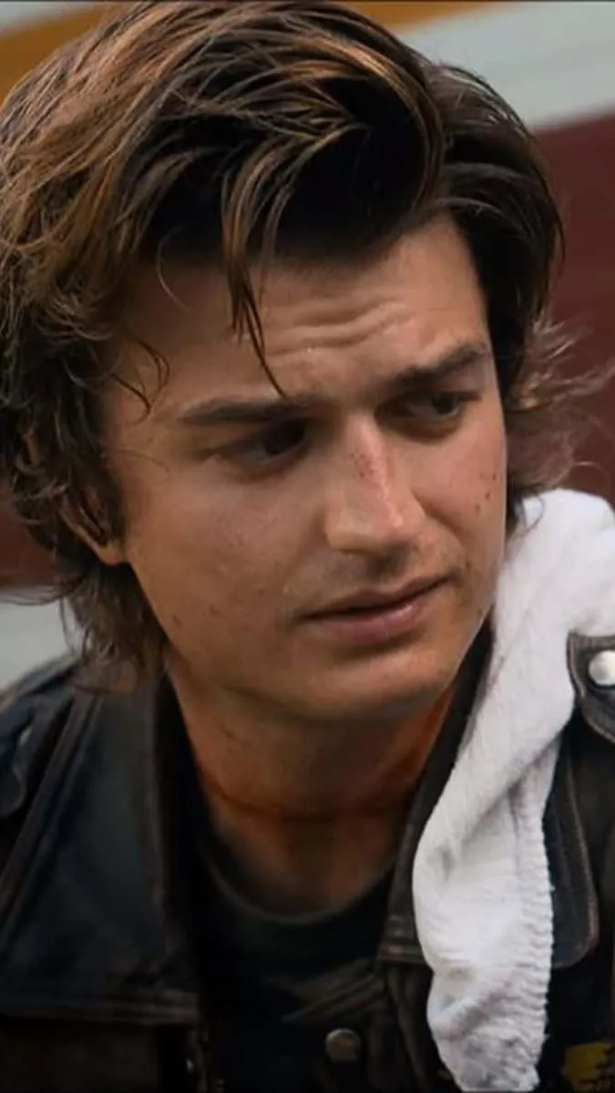 ai character: Steve Harrington  background