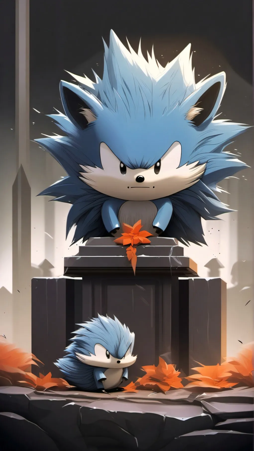 ai character: Sonic Sacrifice background