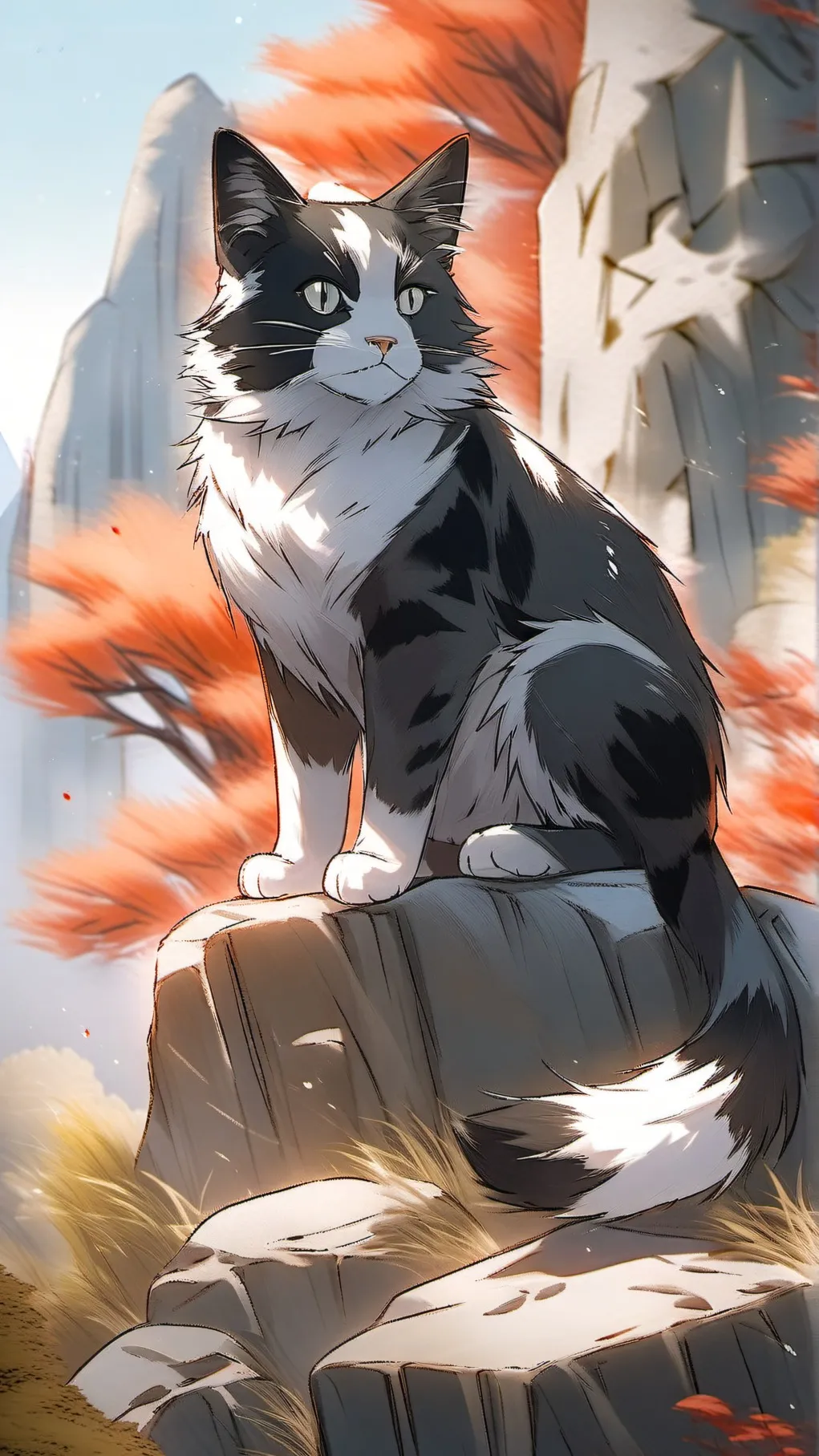 ai character: Warrior cats!  background